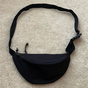 Black Fanny Bag - Crossbody Bag - Shoulder Bag…
